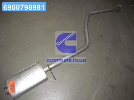 Глушник центр. PEUGEOT 405 POLMOSTROW 19.05
