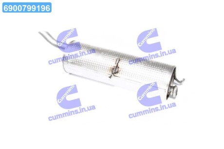 Глушник задн. PEUGEOT 307 хетчбек POLMOSTROW 19.204