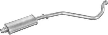 Глушник, алюм. сталь, середн. част. Peugeot 306 1.8i 16S kat 93-98 (19.58) Polmostrow POLMOSTROW 1958