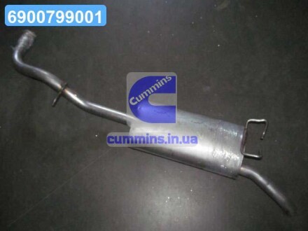 Глушник задн. RENAULT R19 (ое 7700793908) POLMOSTROW 21.08