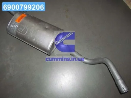 Глушитель задн. RENAULT KANGOO (пр-во Polmostrow) POLMOSTROW 21.260