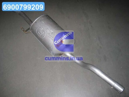 Глушник задн. RENAULT SYMBOL, THALIA 1.4, 1.6 POLMOSTROW 21.289