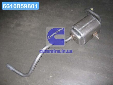 Глушник задн. RENAULT MEGANE POLMOSTROW 21.296