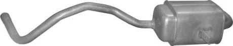 Глушитель задн. RENAULT MEGANE (пр-во Polmostrow) POLMOSTROW 21.296