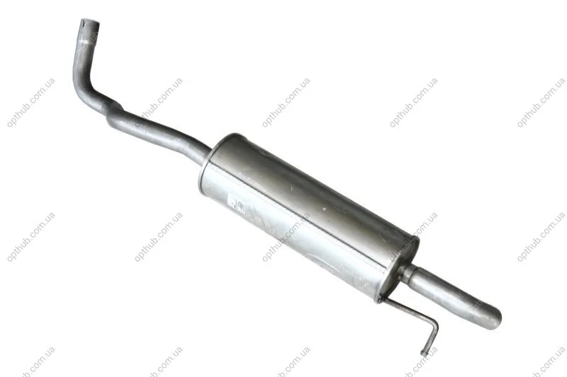 Глушник задн. (ое 6RA253609J) SKODA RAPID 1.2,1.4; SEAT TOLEDO 1.2 (вир-во Polmostrow) POLMOSTROW 23.00 (фото 1)