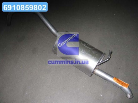 Глушник задн. SEAT IBIZA 1.2, SKODA FABIA 1.2, VW POLO 1.2 HATCHBACK POLMOSTROW 23.83