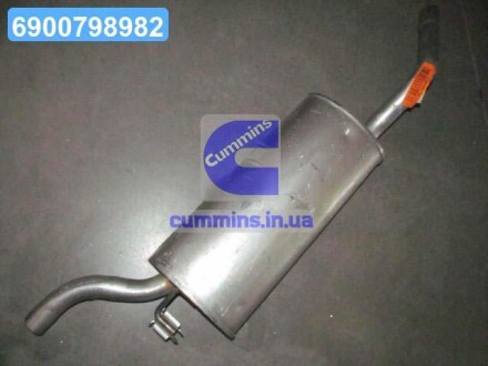 Глушник задн. SKODA FAVORIT POLMOSTROW 24.05