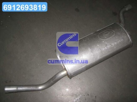 Глушник задн. SKODA FELICIA POLMOSTROW 24.10