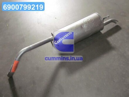 Глушник задн. SEAT CORDOBA, SKODA FABIA 1.2 (2001-2005) POLMOSTROW 24.52