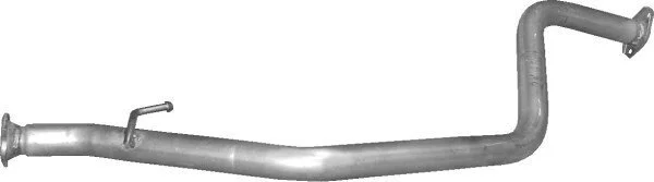 Глушник алюм. сталь, середн. частина Suzuki Jimny 1.3 Off-Road 4WD 08/05- (25.59) Polmostrow POLMOSTROW 2559 (фото 1)