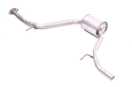 Глушник алюм. сталь, середн. частина Toyota Auris II 1.6i (26.56) POLMOSTROW 2656