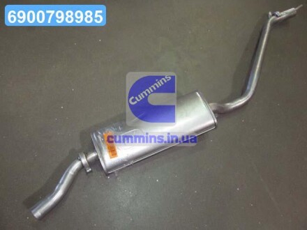 Глушник задн. VW GOLF II POLMOSTROW 30.06