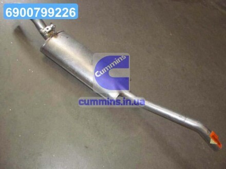 Глушитель задн. VW JETTA POLMOSTROW 30.13