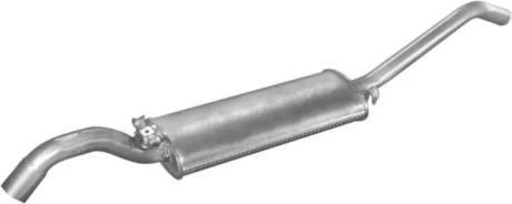 Глушник задн. VW JETTA (вир-во Polmostrow) POLMOSTROW 30.13