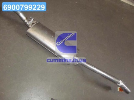 Глушитель задн. VW JETTA POLMOSTROW 30.14