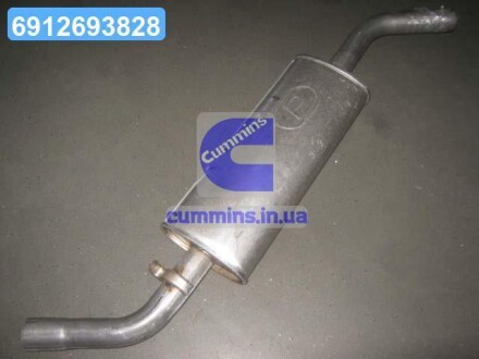 Глушник центр. VW TRANSPORTER T4 POLMOSTROW 30.210