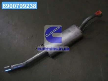 Глушник задн. VW PASSAT (вир-во Polmostrow) POLMOSTROW 30.21