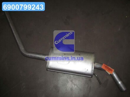 Глушник центр. VW TRANSPORTER T4 POLMOSTROW 30.238