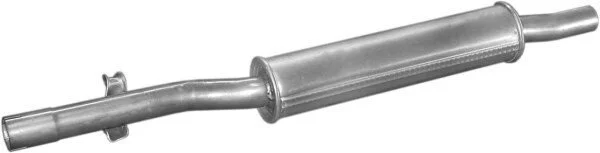 Глушник, алюм. сталь, середн. част. VW Caddy I 1.6 ; 1.6D 08/85-07/92 (30.52) Polmostrow POLMOSTROW 3052 (фото 1)