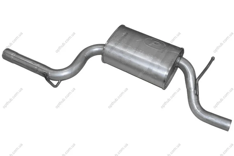 Глушитель центр. VOLKSWAGEN PASSAT 1.8 TSI (oe 3C0253409AP)(выр-во Polmostrow) POLMOSTROW 30.58 (фото 1)