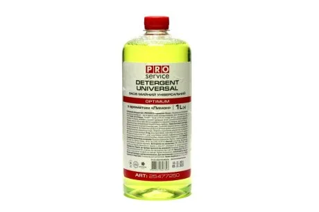 Засіб миючий універсальний ЛИМОН, 1л, SD, Optimum, PRO SERVICE 4623080922