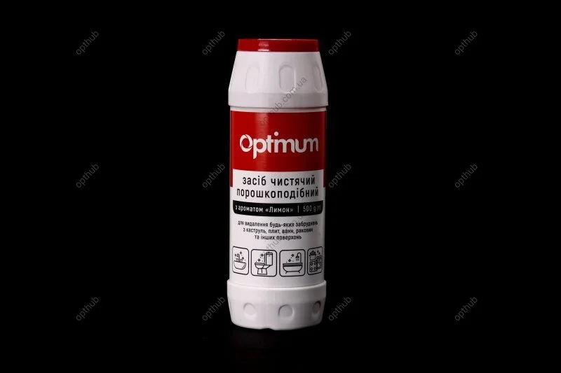Порошок для чищення, Лимон, 500г, OPTIMUM, PRO SERVICE 4723080922 (фото 1)