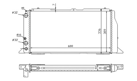 Радіатор охолоджування PROFIT 0012A2