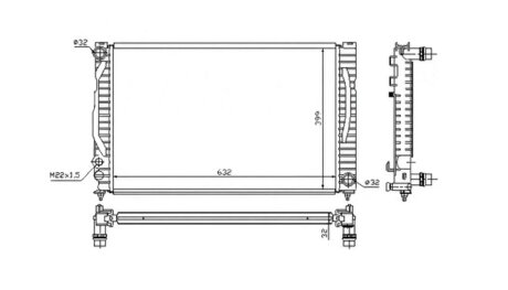 Радіатор охолоджування PROFIT 0014A1