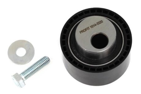 Ролик модуля натяжителя ремня РОЛИК РЕМНЯ ГРМ НАТЯЖНОЙ CITROEN BERLINGO 99-11. C5 01-. C8 02-. JUMP PROFIT 1014-3320