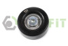 Ролик модуля натягувача ременя РОЛИК РЕМНЯ ПРИВОДНОГО ОБВОДНОЙ HYUNDAI ACCENT 02-05. GETZ 03-05. SAN -ua PROFIT 1014-3561 (фото 1)