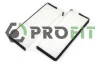 Фільтр салону ФИЛЬТР САЛОННЫЙ SSANG YONG REXTON 02-, KORANDO 2011- -ua PROFIT 1521-2163 (фото 1)