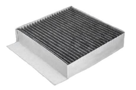 Фільтр салону вугільний ФИЛЬТР САЛОННЫЙ УГОЛЬН. SMART CITY-COUPE 98-04. FORTWO 04-07 -ua PROFIT 1521-2349