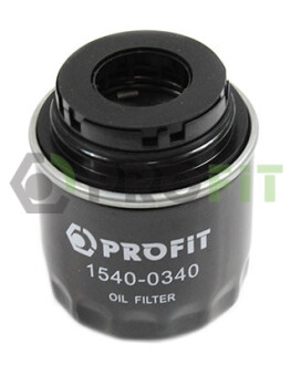 Фільтр масляний SKODA FABIA 07-14/RAPID 12-/OCTAVIA 08-13/SUPERB 08-15. VW GOLF 0-13/PASSAT 10-14/PO PROFIT 1540-0340