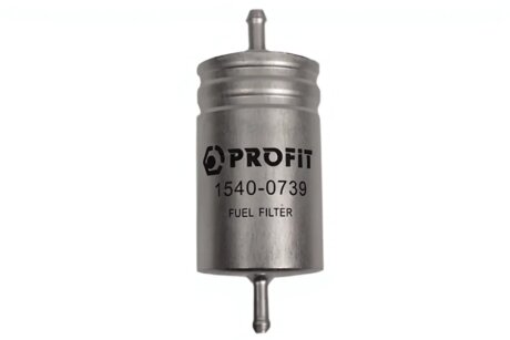 Фильтр топливный ФИЛЬТР ТОПЛИВНЫЙ OPEL ASTRA, VECTRA, OMEGA 88-03, PEUGEOT 106, 205, 306, 309 85-01 PROFIT 1540-0739