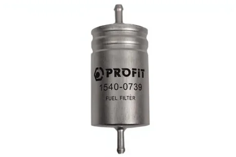 Фільтр паливний ФИЛЬТР ТОПЛИВНЫЙ OPEL ASTRA, VECTRA, OMEGA 88-03, PEUGEOT 106, 205, 306, 309 85-01 PROFIT 1540-0739