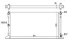 Радіатор охолоджування РАДИАТОР VW SHARAN 95-10. FORD GALAXY 95-06. SEAT ALHAMBRA 96-10 (MT) -ua PROFIT 1740-0023 (фото 1)
