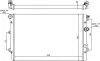 Радіатор охолоджування РАДИАТОР VW TIGUAN 07-18. SHARAN 10-. SEAT ALHAMBRA 10- -ua PROFIT 1740-0036 (фото 1)