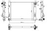 Радіатор охолоджування РАДИАТОР RENAULT/DACIA DOKKER 12-. LODGY 12-. DUSTER 10-. LOGAN 12-. SANDERO -ua PROFIT 1740-0180 (фото 1)