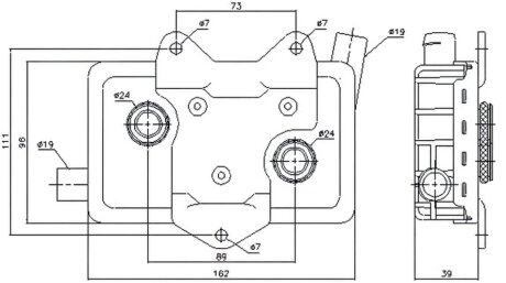 Радиатор масляный РАДИАТОР МАСЛЕНЫЙ MERCEDES SPRINTER 95-06. VITO 96-03 PROFIT 1745-0059