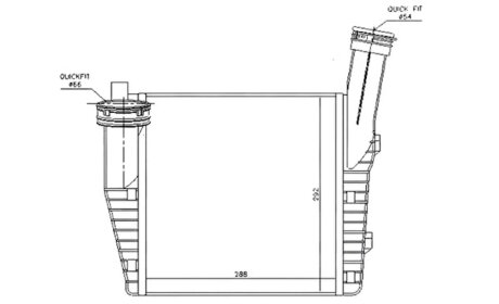 Радіатор наддуву PROFIT 1780-0003