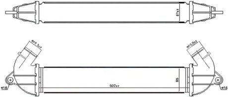 Радіатор наддуву PROFIT 1780-0107