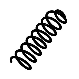 Пружини підвіски ПРУЖИНА ПОДВЕСКИ DACIA LOGAN (SDN) 04- ЗАДНЯЯ -ua PROFIT 2010-0736