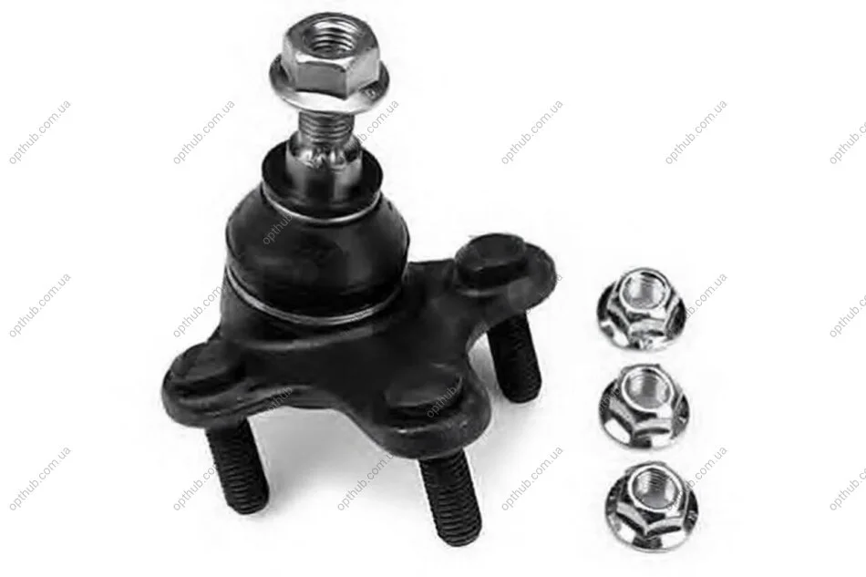 Опора кульова ШАРОВАЯ ОПОРА SKODA OCTAVIA. VW GOLF V. JETTA. SEAT ALTEA. LEON 03- FRONT (R) PROFIT 2301-0324 (фото 1)