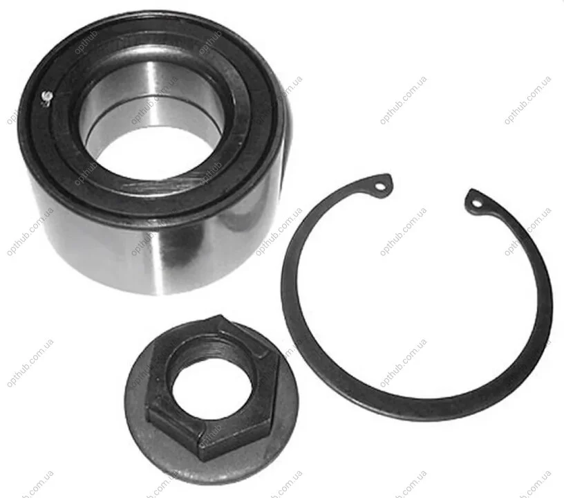 Підшипник кульковий d>30 ПОДШИПНИК СТУПИЦЫ ПЕРЕДН. FORD FIESTA 01-08. FOCUS 98-04. FUSION 02-12. MAZ -ua PROFIT 2501-3531 (фото 1)