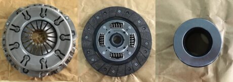 Комплект зчеплення К-Т СЦЕПЛ. (КОРЗ./ДИСК/ПОДШ.) AUDI 80 91-96. 100/A6 90-97 (1.6/2.0) -ua PROFIT 2525-1030