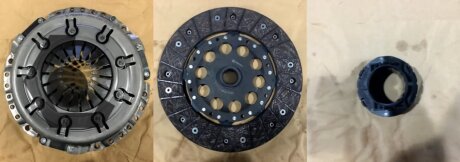 Комплект сцепления К-Т СЦЕПЛ. (КОРЗ./ДИСК/ПОДШ.) AUDI A4 00-04. A6 00-05. VW PASSAT 00-05. SKODA SUP PROFIT 2525-1044