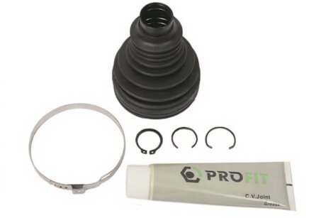 Пильник полімерний ШРКШ зі змазкою та металевим кріпленням PROFIT 2710-0082 XLB