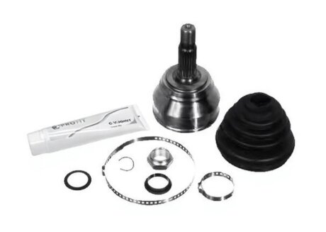 ШРУС со смазкой в комплекте ШАРНИРНЫЙ КОМПЛЕКТ VW GOLF 83-99, JETTA 84-91, PASSAT 83-97. PROFIT 2710-1009