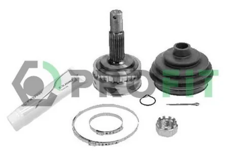 ШРКШ зі змазкою в комплекті ШАРНИРНЫЙ КОМПЛЕКТ OPEL ASTRA 92-98, KADET 86-92, VECTRA 88-95 ВНЕШН. -ua PROFIT 2710-1056