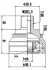 ШРКШ зі змазкою в комплекті ШАРНИРНЫЙ КОМПЛЕКТ AUDI 80 92-94, 100 86-94, A6 94-97 ВНЕШН. -ua PROFIT 2710-1121 (фото 2)